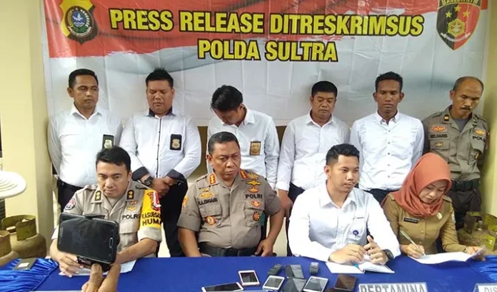 pengecer_lpg Tangkap 2 Pengecer, Polda Sita 127 Tabung Gas LPG