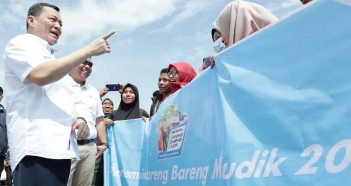 Warga Baubau Bahagia Bisa Mudik Gratis Bareng Pertamina