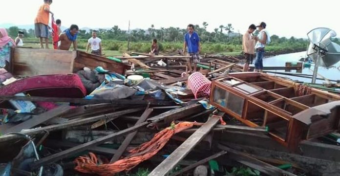 Diterjang Puting Beliung, Satu Rumah di Konut Rata Tanah