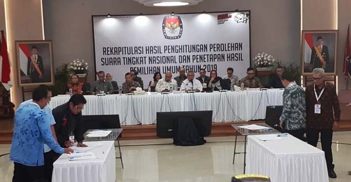 Rekapitulasi KPU RI, Jokowi - Ma'ruf Jadi Pemenang Pilpres 2019