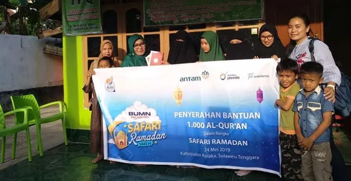 Safari Ramadan di Kolaka, Program BUMN Hadir untuk Negeri Bantu Al Quran
