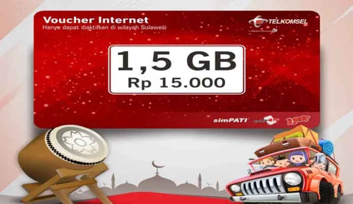 Beli Voucher Telkomsel, Bisa Dapat Kuota Internet 10 Kali