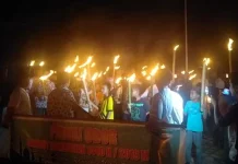 Sambut Bulan Ramadan, Masyarakat Wundulako Gelar Pawai Obor Sambut Bulan Ramadan, Masyarakat Wundulako Gelar Pawai Obor
