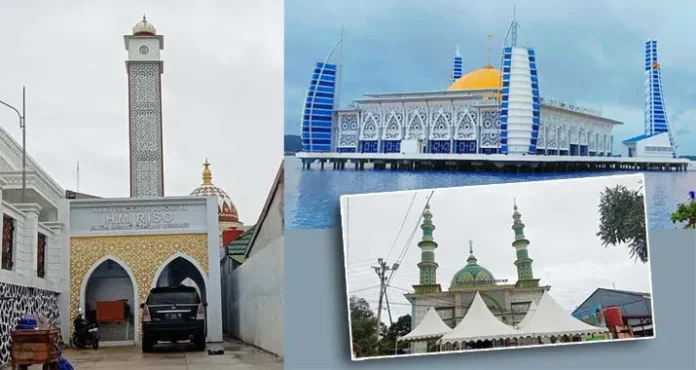 3 Masjid Megah di Kendari Siap Gelar Salat Idul Fitri