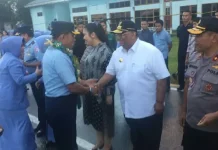 Kunjungi Lanud Haluoleo Kendari, Kasau Ingin Dengar Aspirasi Prajurit