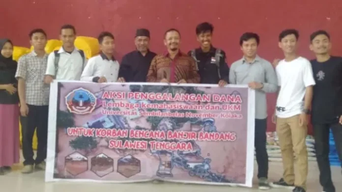 USN Bantu Korban Banjir di Koltim, Konawe dan Konut