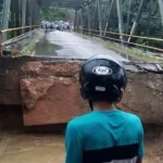 Dikepung Banjir, Pemda Konawe Belum Terima Bantuan Pemprov Jembatan Ameroro Longsor, Akses Jalan Unaaha - Kolaka Lumpuh