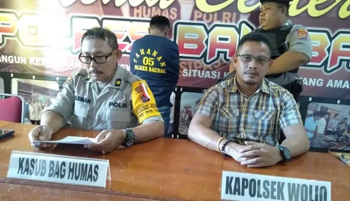 Aniaya Istri, Pria Ini Dibekuk Polres Baubau