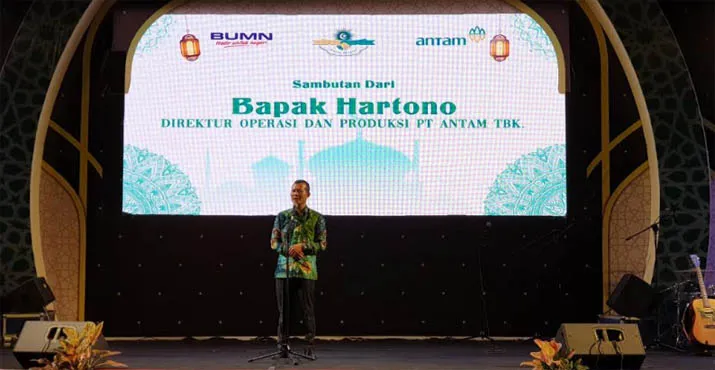 ANTAM UBPN Sultra Gelar Halalbihalal dengan Karyawannya