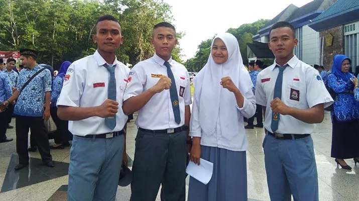 Mengenal Arief, Siswa  SMAN 2 Kendari yang Jadi Paskibraka Nasional