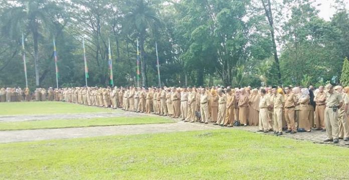 Hari Pertama Berkantor, Mayoritas ASN Pemkot Kendari Hadir