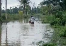 Desa di Koltim Masih Terendam Banjir, Warga Kekurangan Air Bersih Desa di Koltim Masih Terendam Banjir, Warga Kekurangan Air Bersih