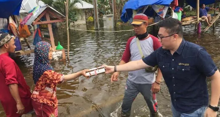 Honda Peduli Sultra, Astra Motor Beri Bantuan Langsung ke Konawe