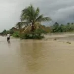 Dua Kilometer Jalan Poros Talinduka Koltim Dialiri Banjir Dua Kilometer Jalan Poros Talinduka Koltim Dialiri Banjir