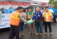 Aksi Tanggap Darurat, PT Antam Bantu Korban Banjir Konut PT Antam Salurkan Bantuan pada Korban Banjir di Konut