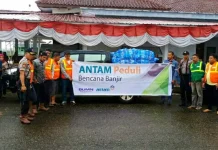 Kiprah ANTAM untuk Korban Banjir di Konut Kiprah ANTAM untuk Korban Banjir di Konut