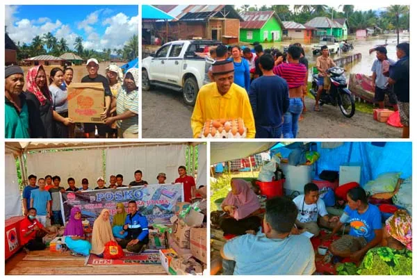 Perusahaan Tambang Ini Beri Bantuan Untuk Korban Banjir Konut