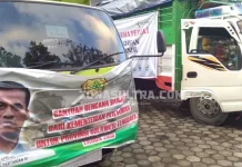 14 Truk Bantuan Logistik Kementan Tiba di Konawe 14 Truk Bantuan Logistik Kementan Tiba di Konawe