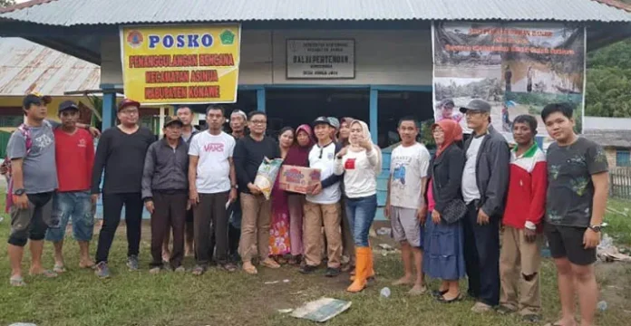 Keluarga Besar Asinua Jaya Salurkan Bantuan di Konawe