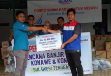 Bantuan Korban Banjir dari BUMN Tembus Rp1,25 Miliar Bantuan Korban Banjir dari BUMN Tembus Rp1,25 Miliar
