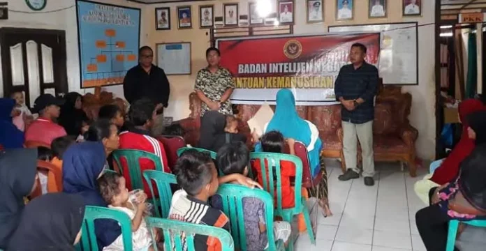 Badan Intelijen Negara Salurakan Bantuan Kemanusiaan di Buton