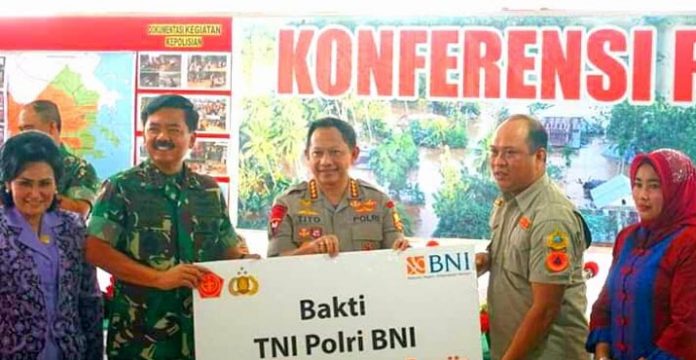 Panglima TNI dan Kapolri Minta Layanan Kesehatan Korban Banjir Konut Dimaksimalkan