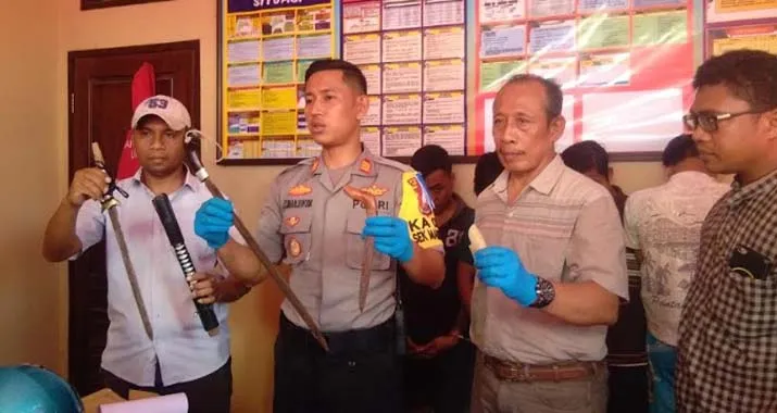 5 Tersangka Begal di Kendari Ditangkap, Pelaku Utama Ditembak