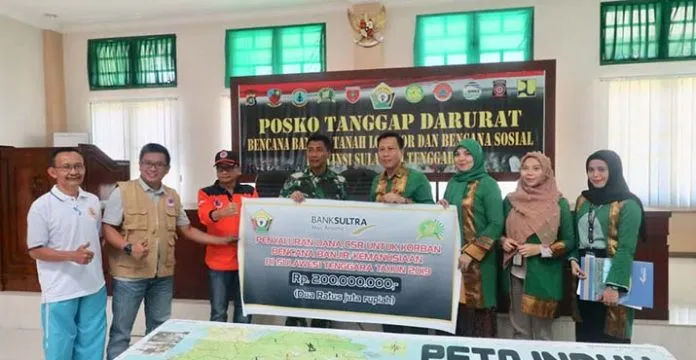 Bank Sultra Salurkan Dana CSR Rp200 Juta