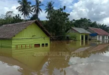 Menengok Titik Banjir Terparah di Konsel, Warga Resah di Pengungsian Menengok Titik Banjir Terparah di Konsel, Warga Resah di Pengungsian
