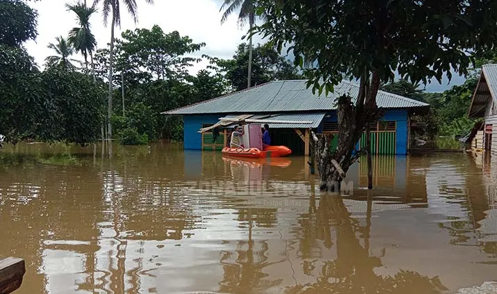 Menengok Titik Banjir Terparah di Konsel, Warga Resah di Pengungsian
