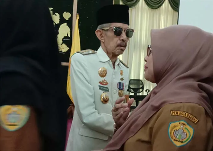 Pemkot Baubau Warnai Hari Pertama Berkantor dengan Halalbihalal