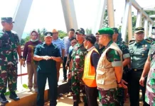 Jembatan Trans Sulawesi di Konut Segera Difungsikan Jembatan Trans Sulawesi di Konut Segera Difungsikan