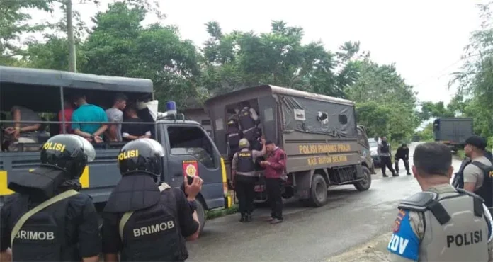 81 Terduga Pelaku Kerusuhan di Buton Ditangkap