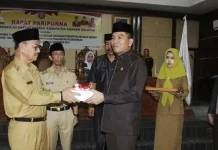 Meski Raih WTP, LPJ Keuangan Pemda Konsel Tetap di Evaluasi Dewan Meski Raih WTP, LPJ KeuanganPemda Konsel Tetap di Evaluasi Dewan