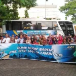 Bank Mandiri Kendari Berangkatkan 175 Pemudik Gratis Bank Mandiri Sultra Berangkatkan 175 Pemudik Gratis