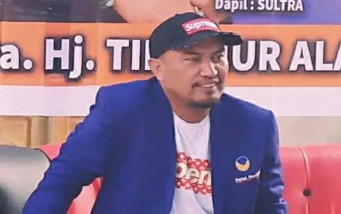 Ketua Badan Pemenang Pemilu (Bapilu) Partai Nasdem Konsel Binmas Mangidi