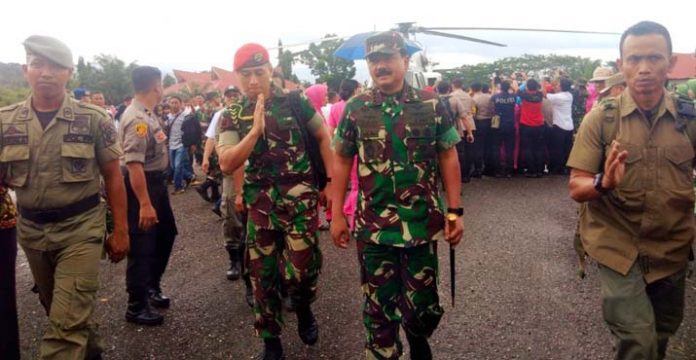 Panglima TNI: Kami Hadir di Konut Untuk Cek Penanganan Korban Banjir