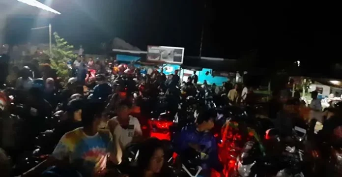 Antrian Motor Terus Mengular di Pelabuhan Tampo, 3 Kapal Disiagakan 24 Jam