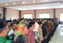 Pelantikan BPD di Muna, Rusman Berpesan Jangan Suka Cari Kesalahan Kades Pelantikan BPD di Muna, Rusman Berpesan Jangan Suka Cari Kesalahan Kades