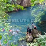 Permandian Gumanano di Mawasangka, Kolam di Bawah Bongkahan Batu Permandian Gumanano