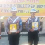 Malas, Dua Personel Polres Muna Dipecat Malas, Dua Personel Polres Muna Dipecat