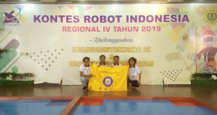 Mengenal Robot Karya Elektrobot UHO yang Dipertandingkan di Tingkat Nasional