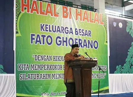 Empat 'Ghoera' Muna Bertemu, Rusman: Silaturahmi dan Berkah Bagi Daerah 