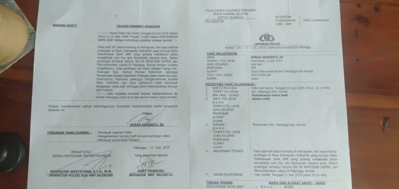 Resahkan Masyarakat Palangga, Akun Instagram Sultrahitz Dipolisikan