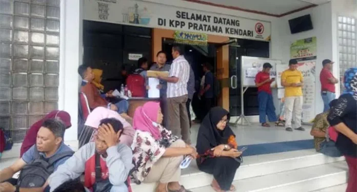 KPP pratama kendari Honorer Buat NPWP, Sehari Kantor Pajak Kendari Bisa Cetak 1.000 Nomor