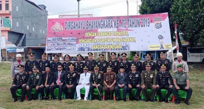 HUT Bhayangkara, 61 Anggota Polres Kolut Dapat Penghargaan