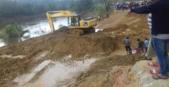 Kembali Amblas, Jalur Unaaha - Kendari Putus Total