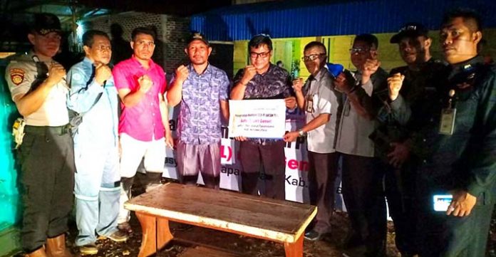 PT Antam Bantu Genset 100 KVA untuk Masyarakat Kepulauan di Konut