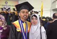 Anak Tukang Kayu di Muna Raih Gelar Wisudawan Terbaik UHO Wisudawan terbaik Universitas Halu Oleo (UHO), Ardot