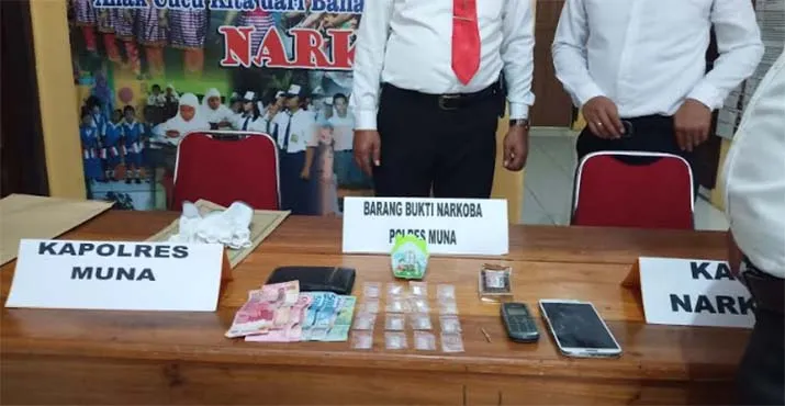 Melawan, Kuli Bangunan Pengedar Sabu di Muna Ditembak